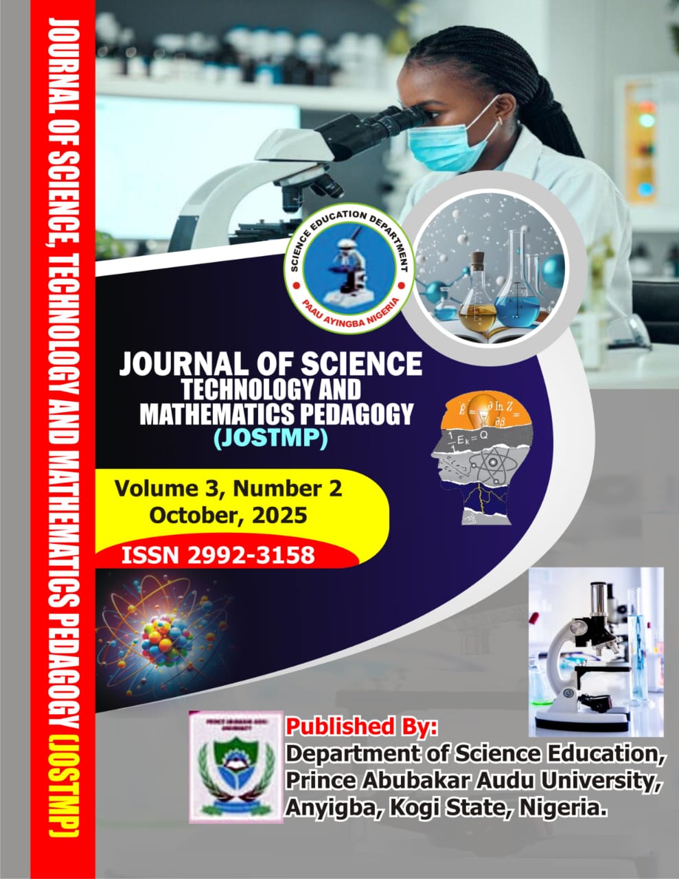 					View Vol. 3 No. 2 (2025): VOL 3 NO 2 (2025): JOURNAL OF SCIENCE, TECHNOLOGY AND MATHEMATICS PEDAGOGY
				